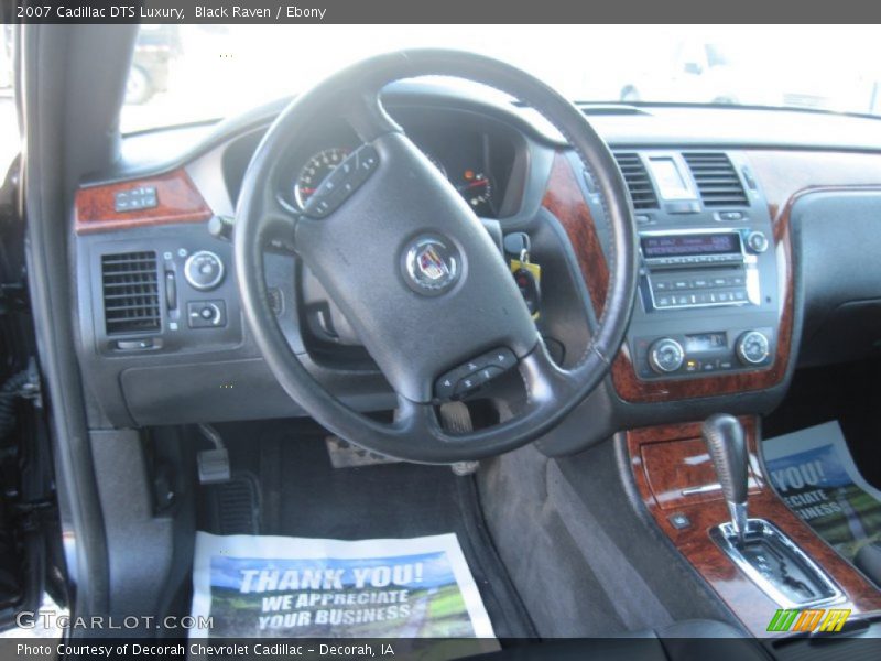 Black Raven / Ebony 2007 Cadillac DTS Luxury