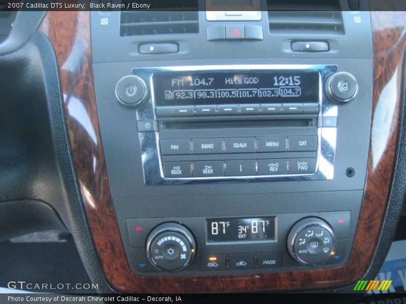 Black Raven / Ebony 2007 Cadillac DTS Luxury