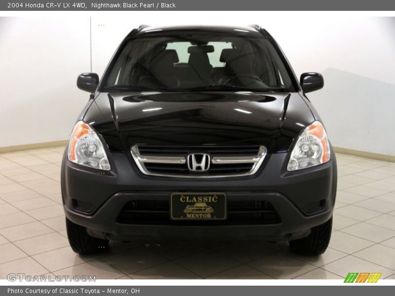 Nighthawk Black Pearl / Black 2004 Honda CR-V LX 4WD