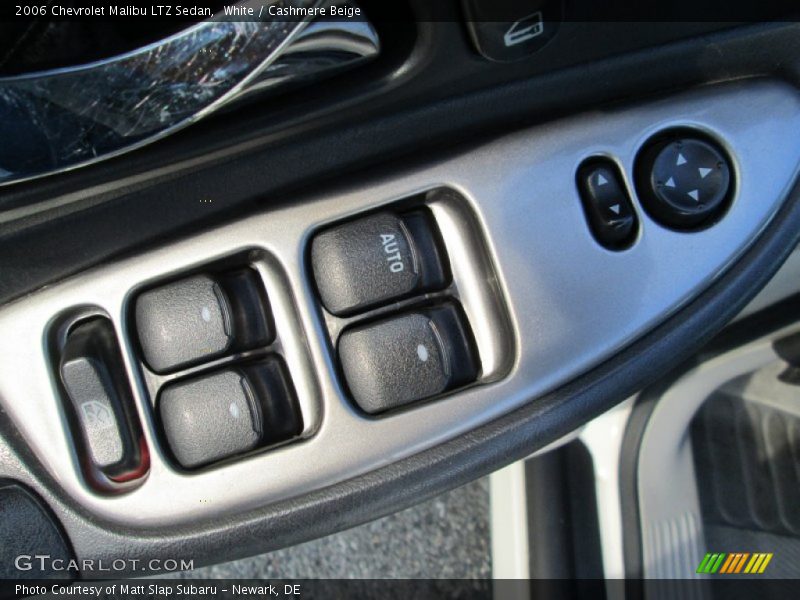 White / Cashmere Beige 2006 Chevrolet Malibu LTZ Sedan