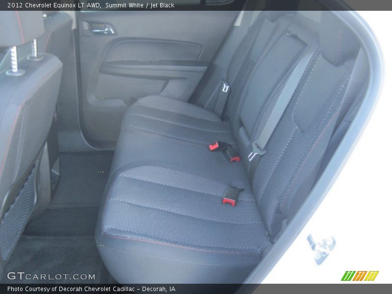 Summit White / Jet Black 2012 Chevrolet Equinox LT AWD
