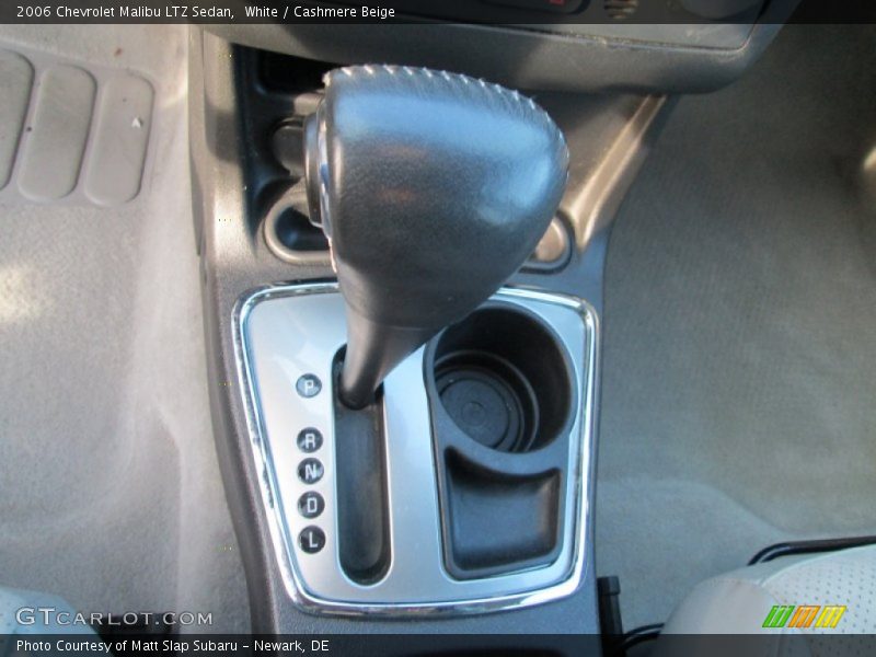 White / Cashmere Beige 2006 Chevrolet Malibu LTZ Sedan