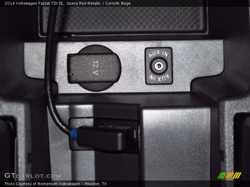 Opera Red Metallic / Cornsilk Beige 2014 Volkswagen Passat TDI SE