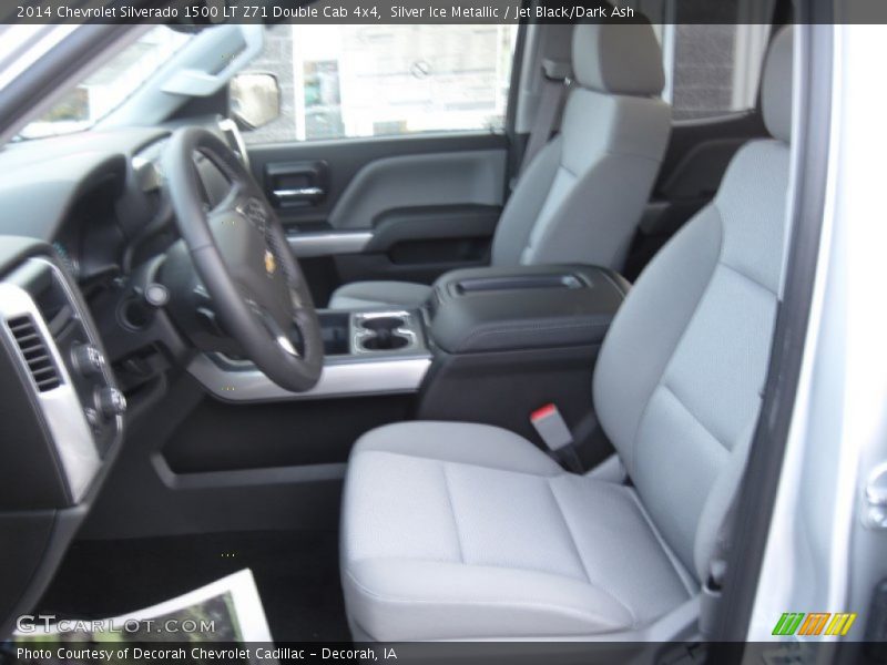 Silver Ice Metallic / Jet Black/Dark Ash 2014 Chevrolet Silverado 1500 LT Z71 Double Cab 4x4