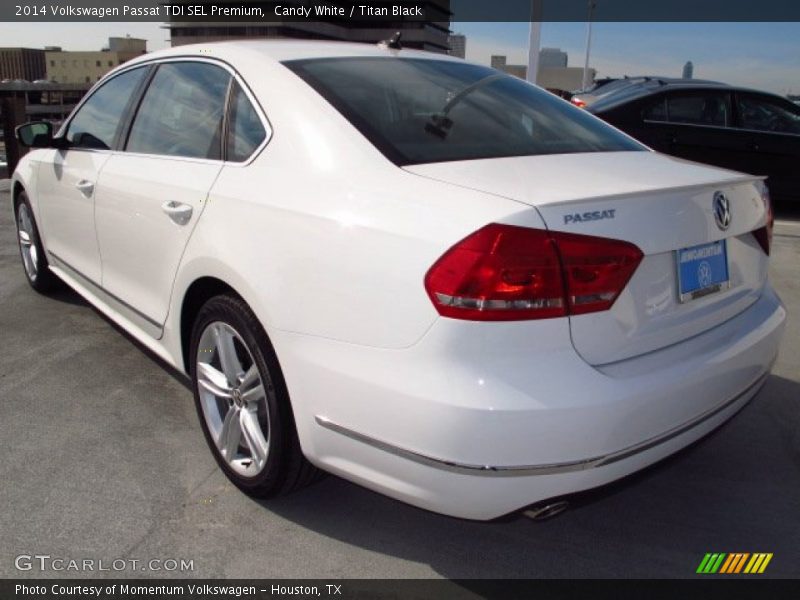 Candy White / Titan Black 2014 Volkswagen Passat TDI SEL Premium