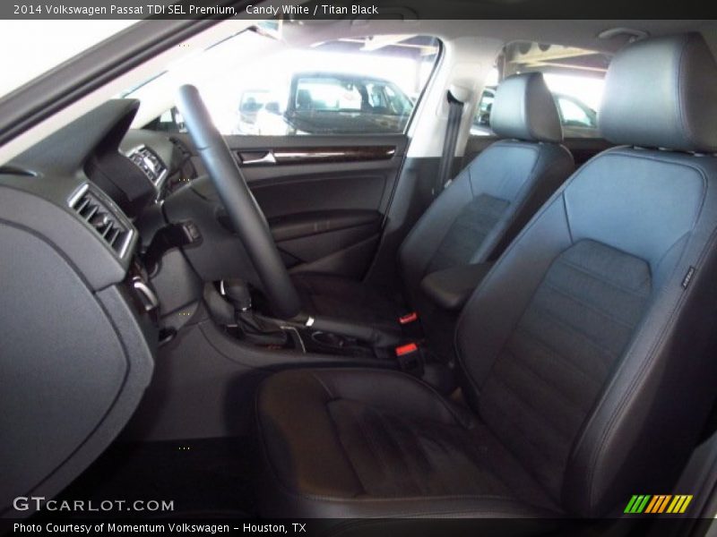 Candy White / Titan Black 2014 Volkswagen Passat TDI SEL Premium
