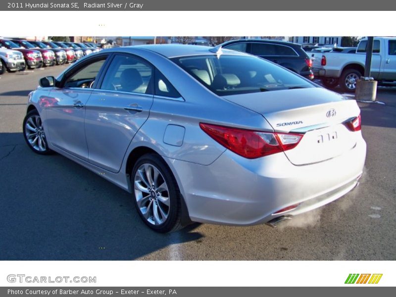 Radiant Silver / Gray 2011 Hyundai Sonata SE