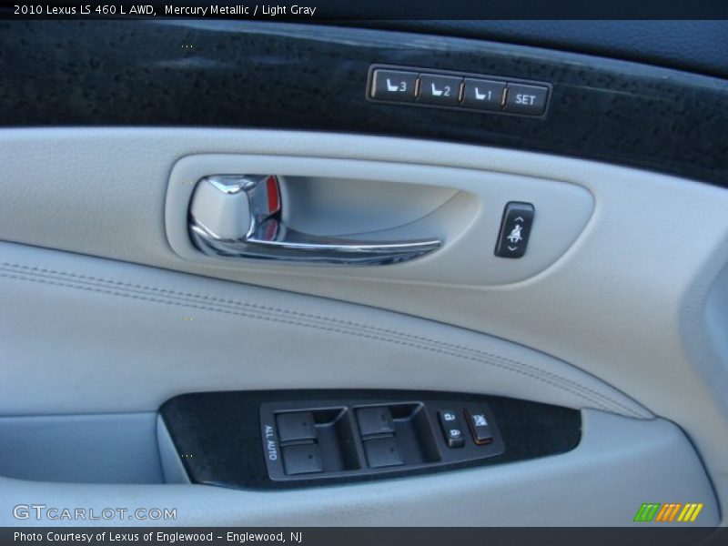 Mercury Metallic / Light Gray 2010 Lexus LS 460 L AWD