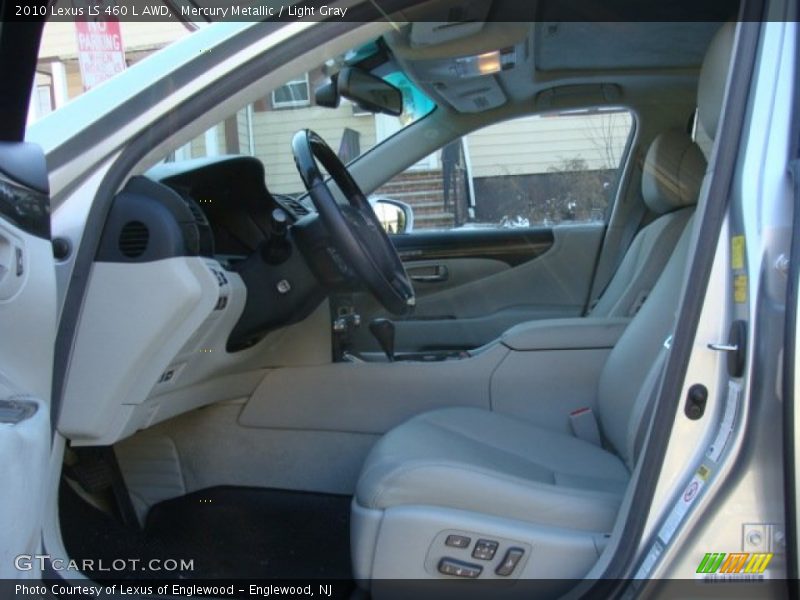 Mercury Metallic / Light Gray 2010 Lexus LS 460 L AWD