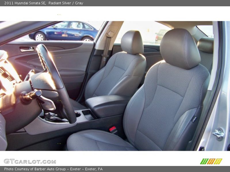 Radiant Silver / Gray 2011 Hyundai Sonata SE