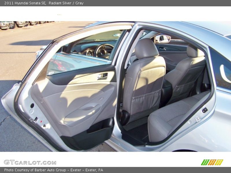 Radiant Silver / Gray 2011 Hyundai Sonata SE