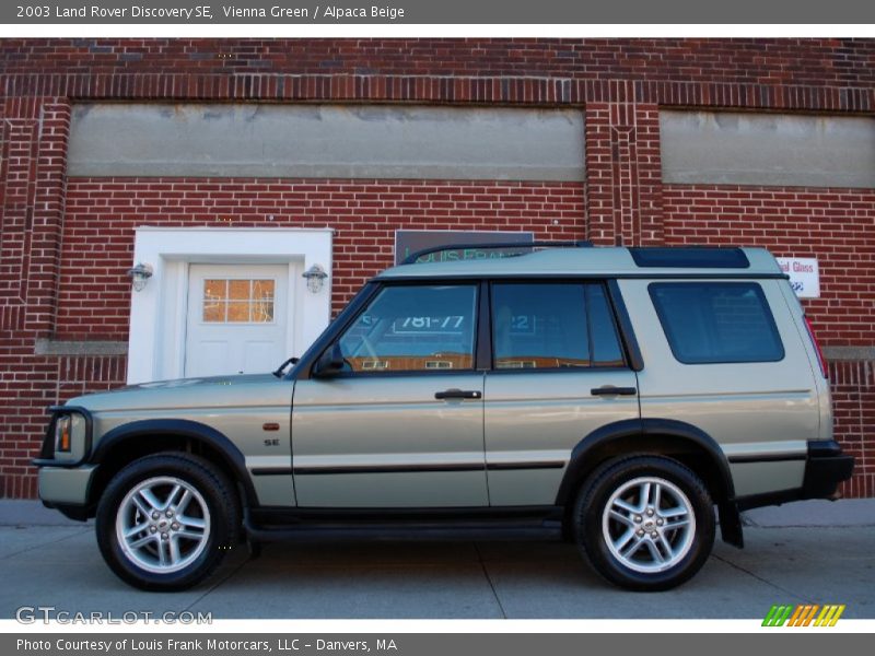 Vienna Green / Alpaca Beige 2003 Land Rover Discovery SE