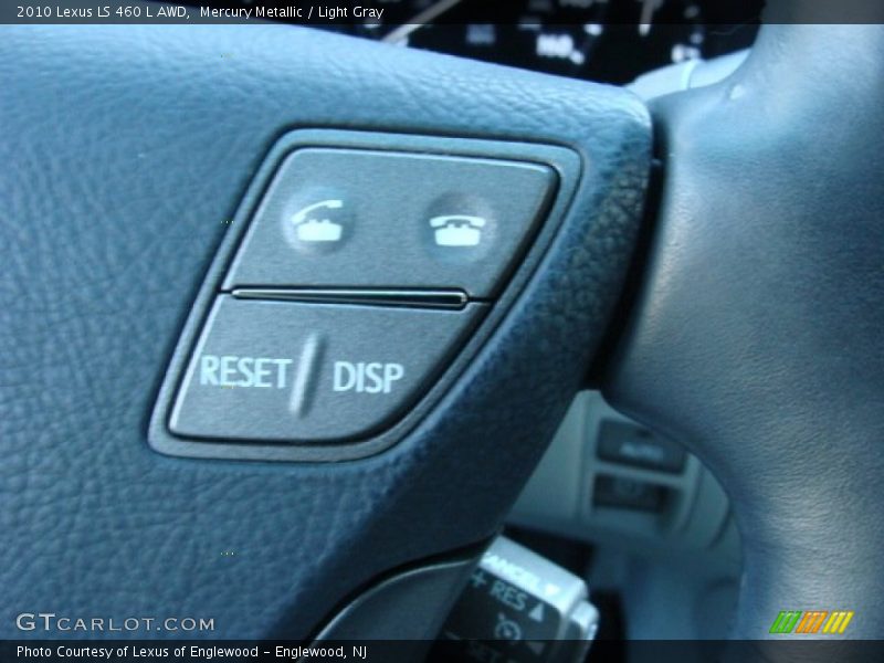 Mercury Metallic / Light Gray 2010 Lexus LS 460 L AWD