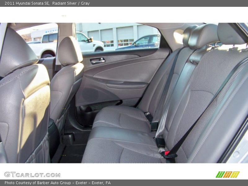 Radiant Silver / Gray 2011 Hyundai Sonata SE