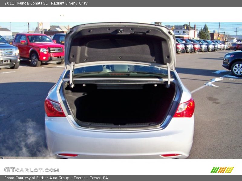 Radiant Silver / Gray 2011 Hyundai Sonata SE