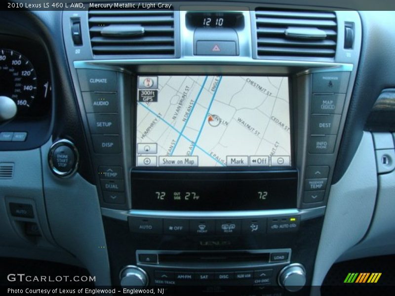 Mercury Metallic / Light Gray 2010 Lexus LS 460 L AWD