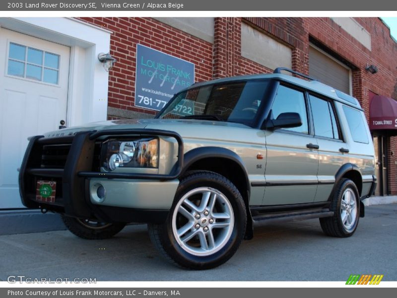 Vienna Green / Alpaca Beige 2003 Land Rover Discovery SE
