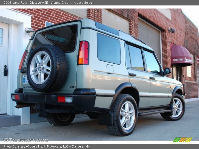 Vienna Green / Alpaca Beige 2003 Land Rover Discovery SE