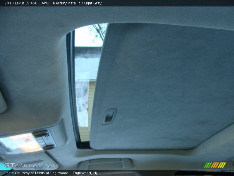 Mercury Metallic / Light Gray 2010 Lexus LS 460 L AWD