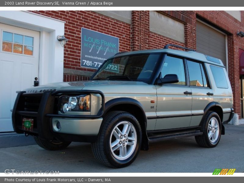 Vienna Green / Alpaca Beige 2003 Land Rover Discovery SE