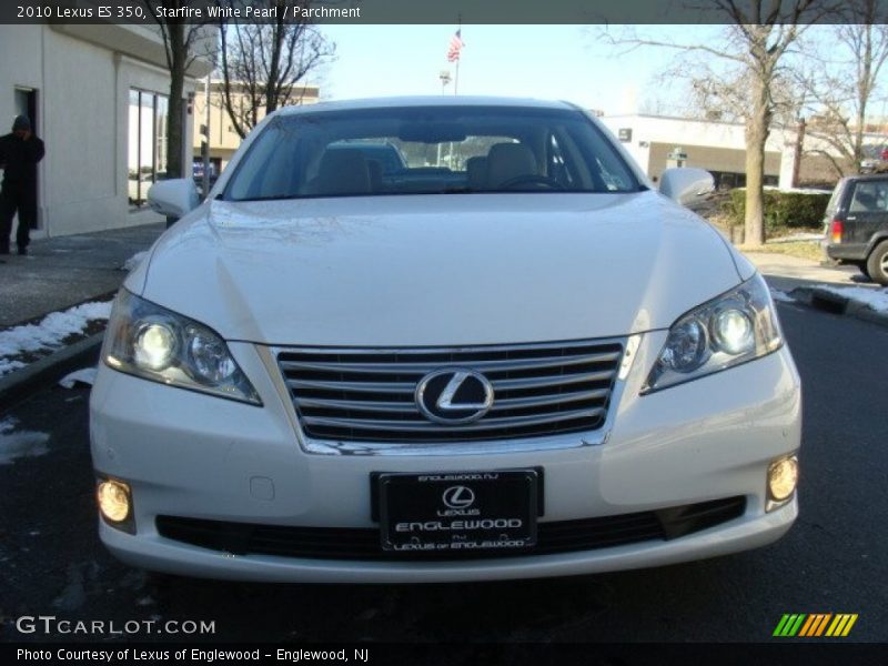 Starfire White Pearl / Parchment 2010 Lexus ES 350