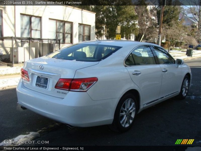 Starfire White Pearl / Parchment 2010 Lexus ES 350