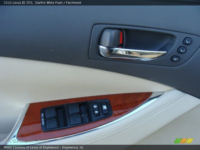 Starfire White Pearl / Parchment 2010 Lexus ES 350