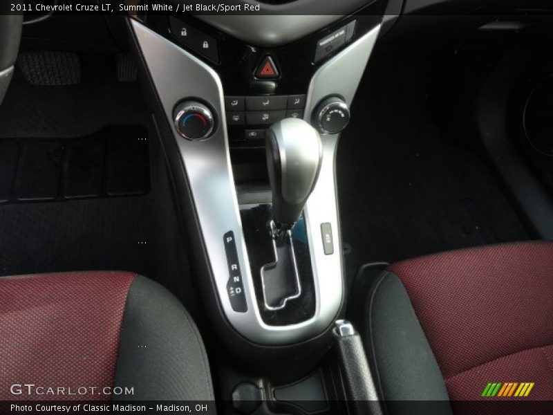  2011 Cruze LT 6 Speed Automatic Shifter