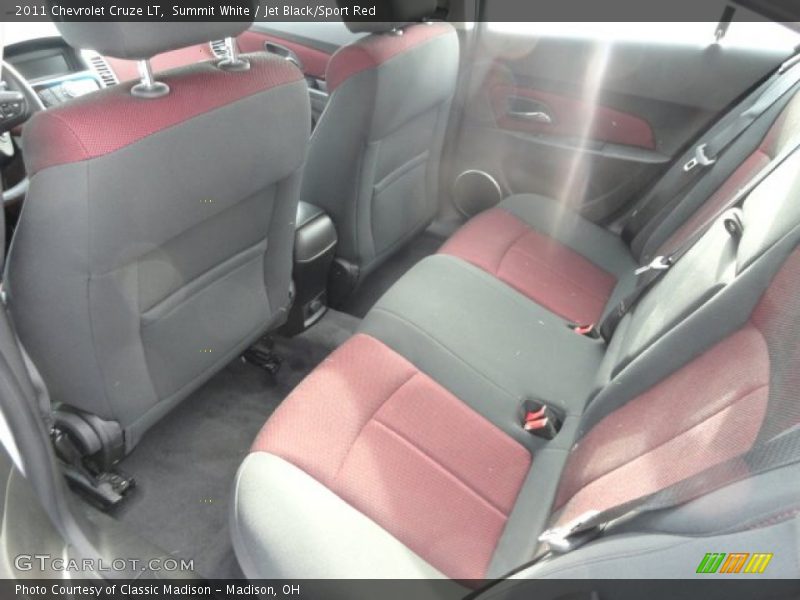 Rear Seat of 2011 Cruze LT