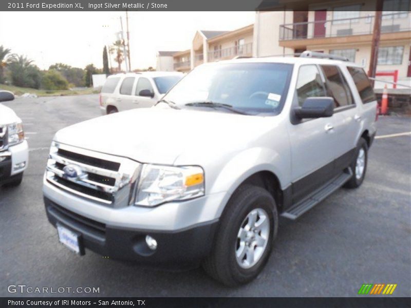 Ingot Silver Metallic / Stone 2011 Ford Expedition XL