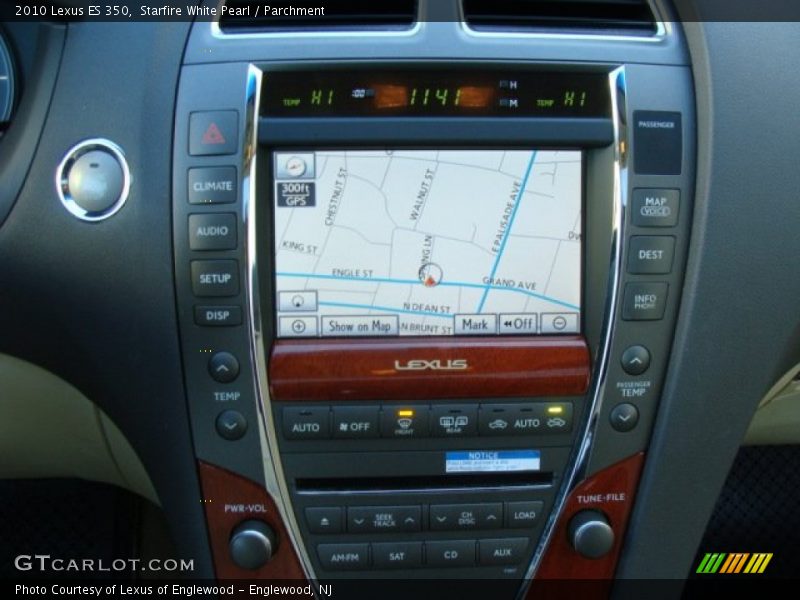 Starfire White Pearl / Parchment 2010 Lexus ES 350