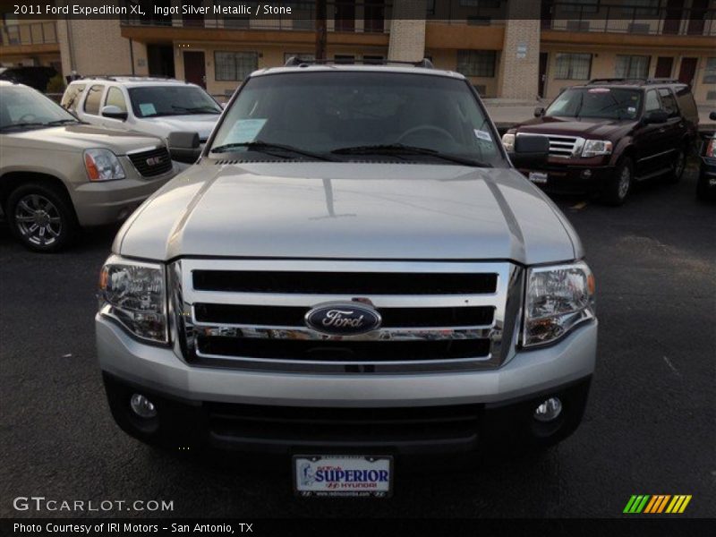 Ingot Silver Metallic / Stone 2011 Ford Expedition XL