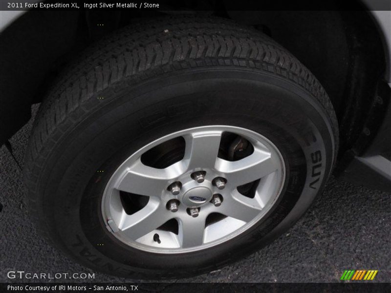 Ingot Silver Metallic / Stone 2011 Ford Expedition XL