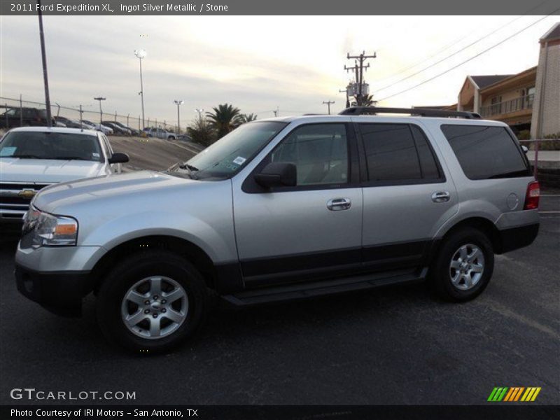 Ingot Silver Metallic / Stone 2011 Ford Expedition XL