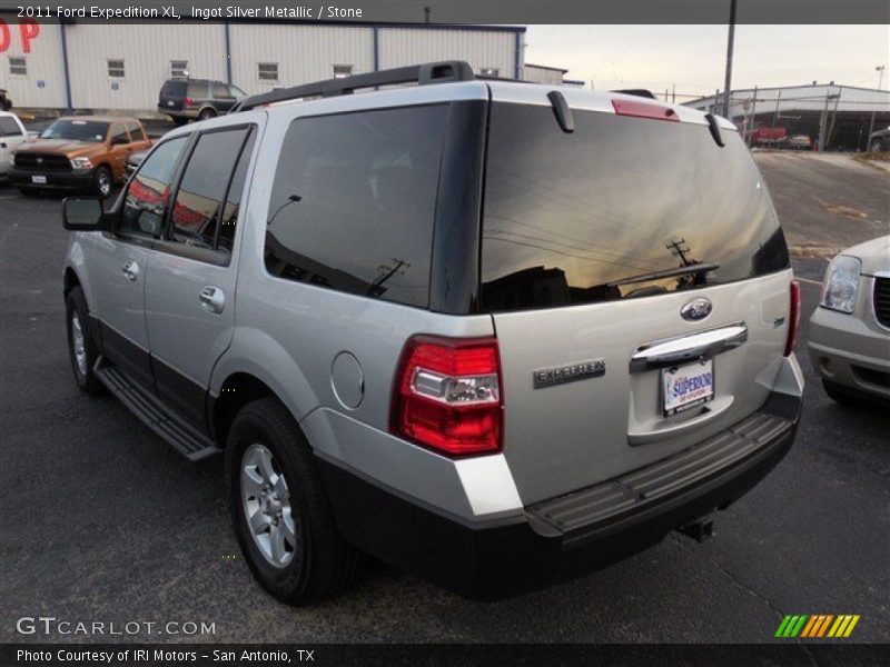 Ingot Silver Metallic / Stone 2011 Ford Expedition XL