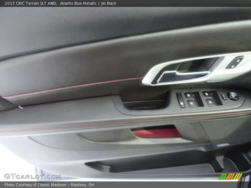 Atlantis Blue Metallic / Jet Black 2013 GMC Terrain SLT AWD