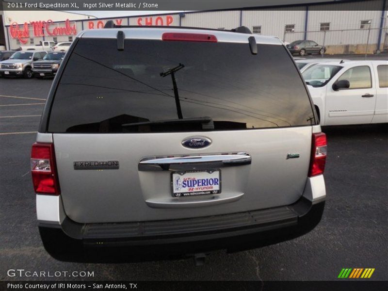 Ingot Silver Metallic / Stone 2011 Ford Expedition XL