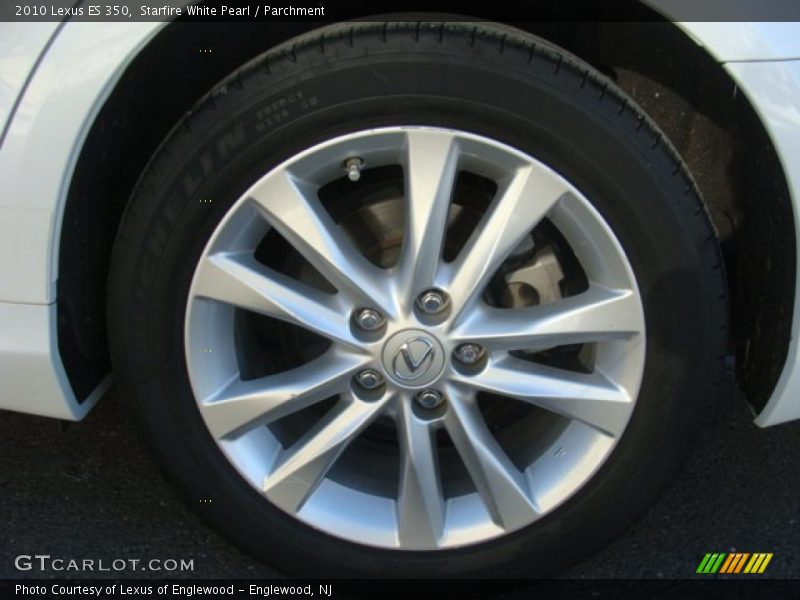 Starfire White Pearl / Parchment 2010 Lexus ES 350