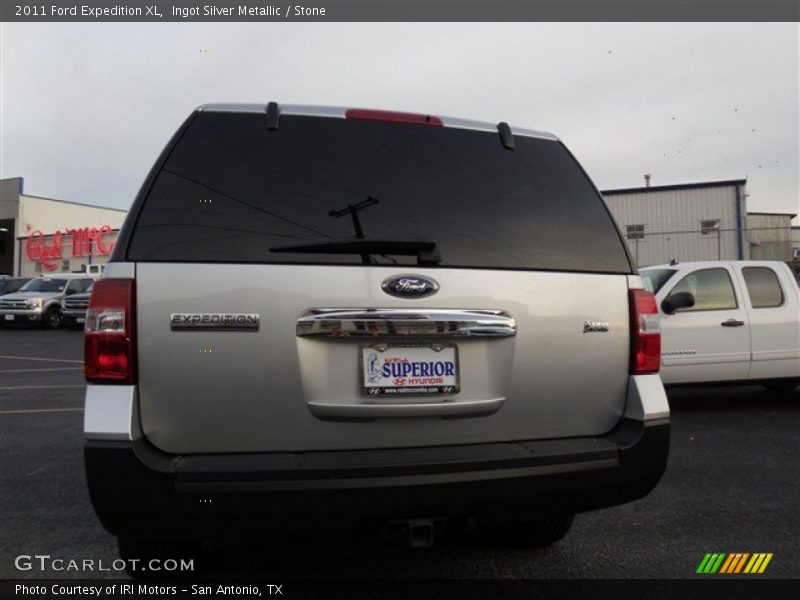 Ingot Silver Metallic / Stone 2011 Ford Expedition XL