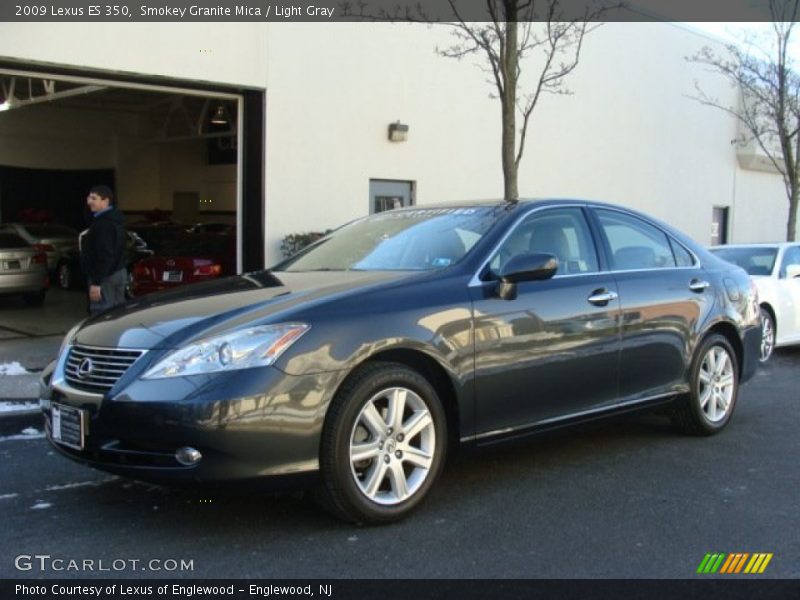 Smokey Granite Mica / Light Gray 2009 Lexus ES 350
