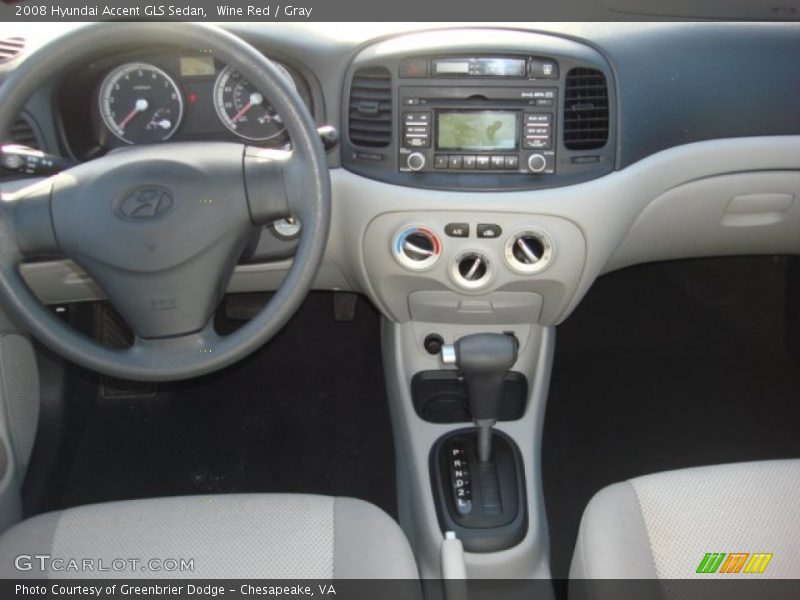 Dashboard of 2008 Accent GLS Sedan