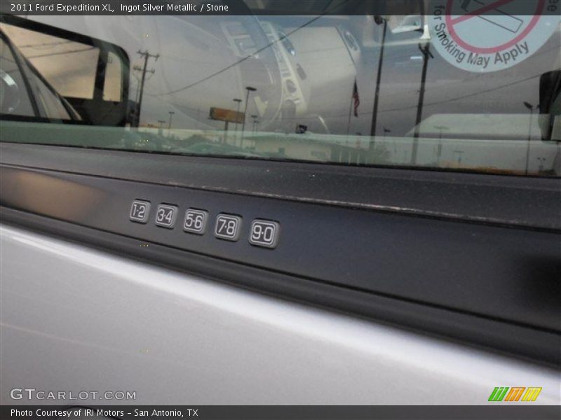 Ingot Silver Metallic / Stone 2011 Ford Expedition XL