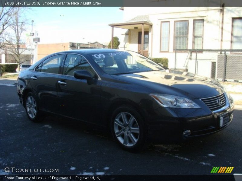 Smokey Granite Mica / Light Gray 2009 Lexus ES 350