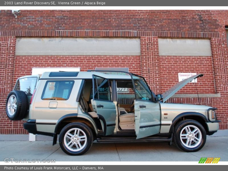 Vienna Green / Alpaca Beige 2003 Land Rover Discovery SE