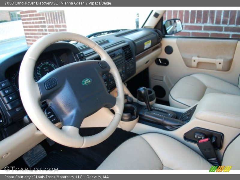 Vienna Green / Alpaca Beige 2003 Land Rover Discovery SE