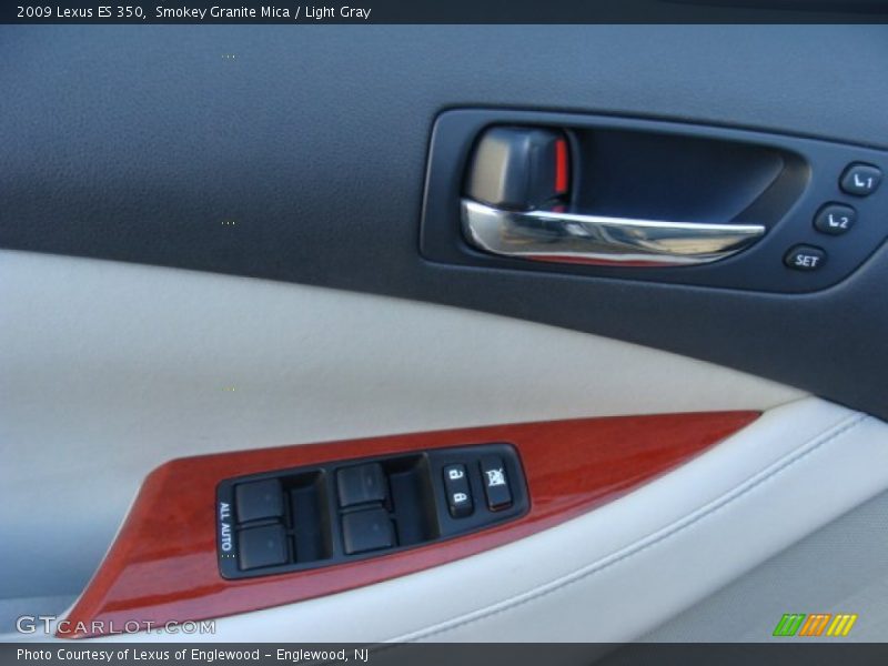 Smokey Granite Mica / Light Gray 2009 Lexus ES 350
