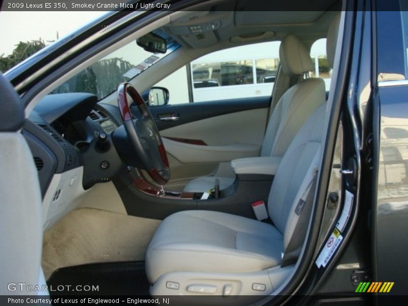 Smokey Granite Mica / Light Gray 2009 Lexus ES 350