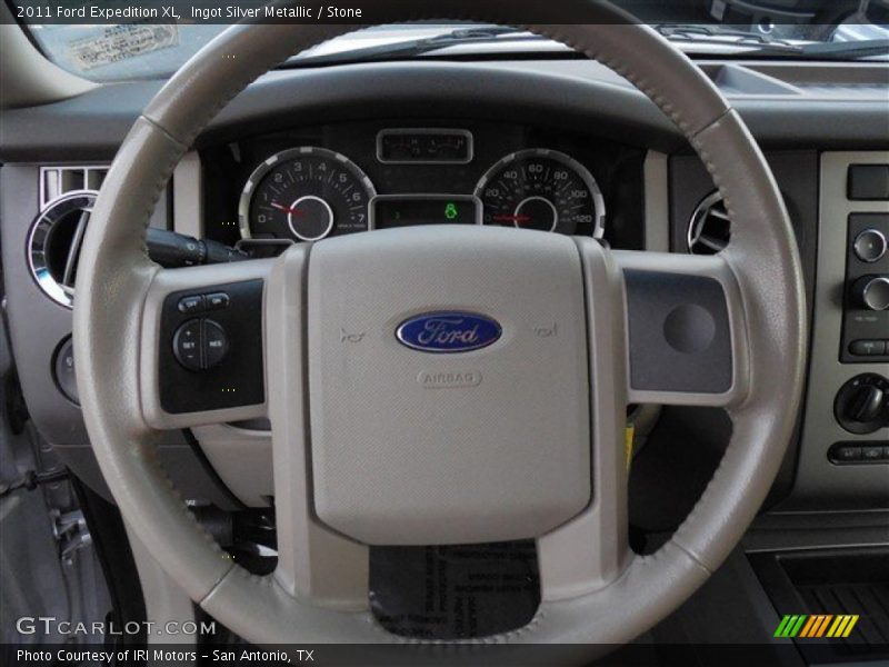 Ingot Silver Metallic / Stone 2011 Ford Expedition XL