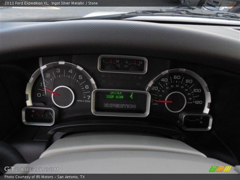 Ingot Silver Metallic / Stone 2011 Ford Expedition XL