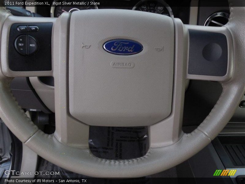 Ingot Silver Metallic / Stone 2011 Ford Expedition XL